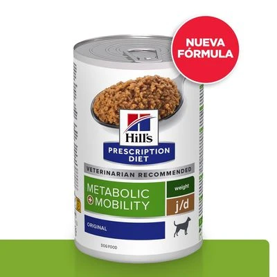 Hill's Prescription Diet Metabolic + Mobility Latas Para Perros 6 Hill's Prescription Diet Metabolic + Mobility Latas Para Perros - Imagen 4