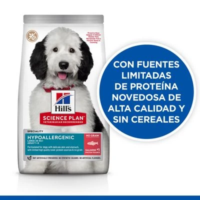 Hill's Science Plan Adult Hypoallergenic Large Breed Con Salmón 7 Hill's Science Plan Adult Hypoallergenic Large Breed Con Salmón - Imagen 5
