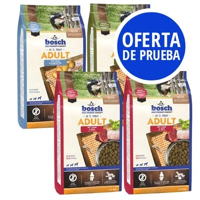 Bosch Adult Pienso Para Perros Pack Mixto 4 X 1 Kg 3 Bosch Adult Pienso Para Perros Pack Mixto 4 X 1 Kg