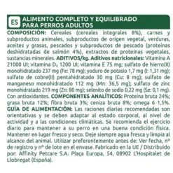 Affinity Libra Adult Con Salmón Pienso Para Perros 13 Affinity Libra Adult Con Salmón Pienso Para Perros -Mascota Tienda compo libra dog adult salmon es 5
