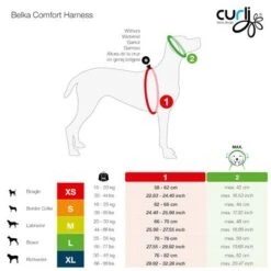 Arnés Curli Belka Comfort Negro Para Perros 25 Arnés Curli Belka Comfort Negro Para Perros -Mascota Tienda curli belka comfort geschirr sizes 0