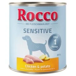 Pack De Prueba: Rocco Sensitive 6 X 800 G -Mascota Tienda etikett rocco nf sensitive 800g huhn 1000x1000 8