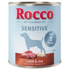 Pack De Prueba: Rocco Sensitive 6 X 800 G -Mascota Tienda etikett rocco nf sensitive 800g lamm 1000x1000 4
