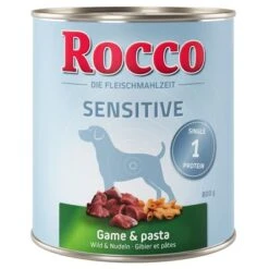 Pack De Prueba: Rocco Sensitive 6 X 800 G -Mascota Tienda etikett rocco nf sensitive 800g wild 1000x1000 7
