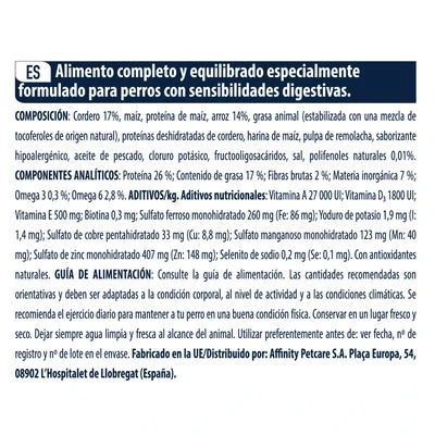 Advance Sensitive Con Cordero Y Arroz 6 Advance Sensitive Con Cordero Y Arroz - Imagen 4