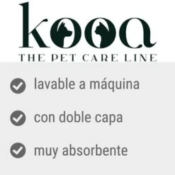 Kooa Deluxe Albornoz De Microfibra Para Perros 20 Kooa Deluxe Albornoz De Microfibra Para Perros -Mascota Tienda kooa 1 1 3