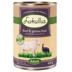 Pack Ahorro: Lukullus 24 X 400 G -Mascota Tienda lk 400g adult beefguineafowl 1000x1000 0