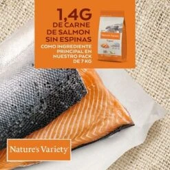 Nature's Variety Original No Grain Mini Adult Salmón -Mascota Tienda original dog mini salmon 7kg es 7
