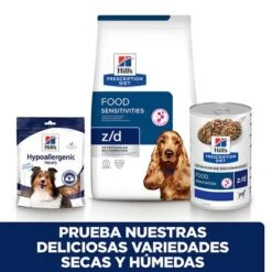 Hill's Prescription Diet Z/d Food Sensitivities 15 Hill's Prescription Diet Z/d Food Sensitivities -Mascota Tienda pd zd dog bk30873m bk30972 cross sell es 9