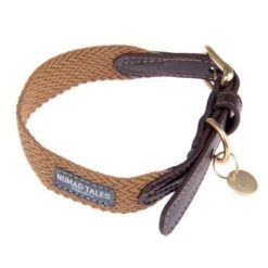 Collar Nomad Tales Bloom Caramelo Para Perros