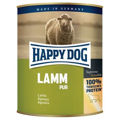 Happy Dog Pure Comida Húmeda Para Perros 6 X 800 G 3 Happy Dog Pure Comida Húmeda Para Perros 6 X 800 G