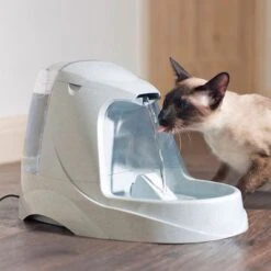 Fuente De Agua Para Mascotas Drinkwell Platinum De PetSafe -Mascota Tienda pla radiosystems drinkwellplatinumtrinkbrunnen 5liter cat 9