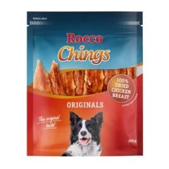 Megapack Rocco Chings Originals Láminas De Carne Para Perros 15 X 250 G 28 Megapack Rocco Chings Originals Láminas De Carne Para Perros 15 X 250 G -Mascota Tienda pla rocco chingsoriginals driedchicken 250g 1000x1000 2