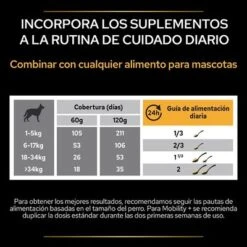 PRO PLAN Dog Adult Mobility Supplement En Polvo -Mascota Tienda pu supplementals atf mobility f 220513 es es 8