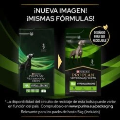 Purina HA Hypoallergenic Veterinary Diets Pienso Para Perros 13 Purina HA Hypoallergenic Veterinary Diets Pienso Para Perros -Mascota Tienda puppvdddppvha22npackles 220629 1 1657173015765 9