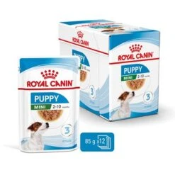 Royal Canin Mini Puppy En Salsa Para Perros -Mascota Tienda rc spt wet minipuppy mv 2 es es 0
