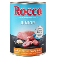 Rocco Junior 6 X 400 G 8 Rocco Junior 6 X 400 G -Mascota Tienda rocco junior poultry 400g 1000x1000 0