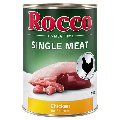 Rocco Single Meat 6 X 400 G Comida Húmeda Para Perros 4 Rocco Single Meat 6 X 400 G Comida Húmeda Para Perros - Imagen 2