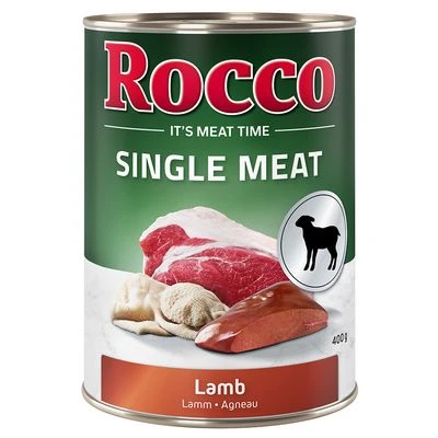 Rocco Single Meat 6 X 400 G Comida Húmeda Para Perros 6 Rocco Single Meat 6 X 400 G Comida Húmeda Para Perros - Imagen 4