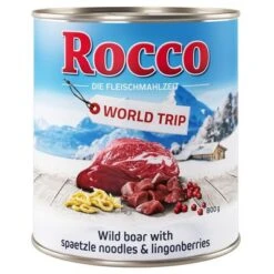 Rocco Vuelta Al Mundo: Austria Con Jabalí, Pasta Y Arándanos Rojos -Mascota Tienda rocco nf worldtrip austria 800g 1000x1000 2