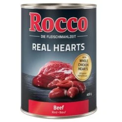 Rocco Real Hearts Pack Ahorro 24 X 400 G -Mascota Tienda rocco realheart beef 400g 1000x1000 6