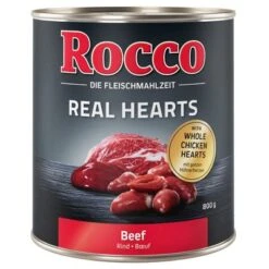 Rocco Real Hearts Pack Ahorro 24 X 800 G -Mascota Tienda rocco realheart beef 800g 1000x1000 0
