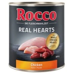 Rocco Real Hearts Pack Ahorro 24 X 800 G -Mascota Tienda rocco realheart chicken 800g 1000x1000 0