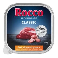 Pack De Prueba: Rocco Classic Tarrinas 9 X 300 G 11 Pack De Prueba: Rocco Classic Tarrinas 9 X 300 G -Mascota Tienda rocco schalen classic gefl gelherzen 1000x1000 1