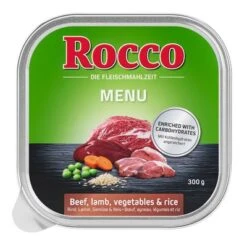 Rocco Menú En Tarrinas 9 X 300 G -Mascota Tienda rocco schalen menue lamm 1000x1000 5