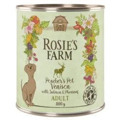 Rosie's Farm Adult 6 X 800 G -Mascota Tienda rosie sfarm adult venison 800g 1000x1000 6