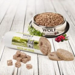 Wolf Of Wilderness 6 X 400 G Salchichas Para Perros 11 Wolf Of Wilderness 6 X 400 G Salchichas Para Perros -Mascota Tienda sausageboard green 5