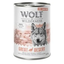 Wolf Of Wilderness Free Range 12 X 400 G - Pack Ahorro -Mascota Tienda wow freerange greatdesert 400g 1000x1000 6