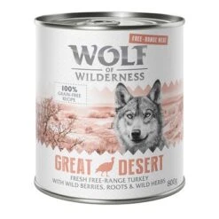 Wolf Of Wilderness Free Range 6 X 800 G -Mascota Tienda wow freerange greatdesert 800g 1000x1000 6