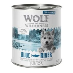 Wolf Of Wilderness Free Range 24 X 400 G - Pack Ahorro -Mascota Tienda wow freerange junior blueriver 800g 1000x1000 1 3