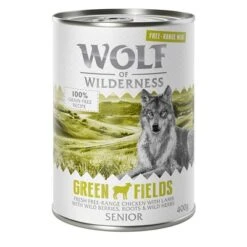 Wolf Of Wilderness Free Range Senior 12 X 400 G - Pack Ahorro 13 Wolf Of Wilderness Free Range Senior 12 X 400 G - Pack Ahorro -Mascota Tienda wow freerange senior greenfields 400g 1000x1000 6