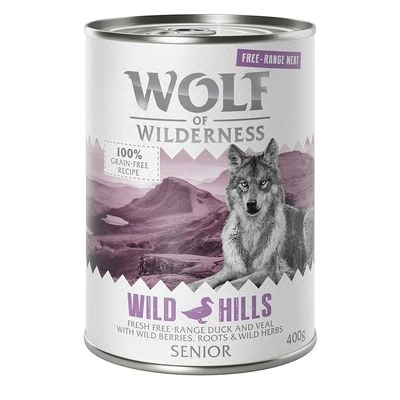 Wolf Of Wilderness Free Range Senior 12 X 400 G - Pack Ahorro 8 Wolf Of Wilderness Free Range Senior 12 X 400 G - Pack Ahorro - Imagen 6