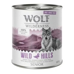 Wolf Of Wilderness Free Range Senior 6 X 800 G -Mascota Tienda wow freerange senior wildhills 800g 1000x1000 1 4
