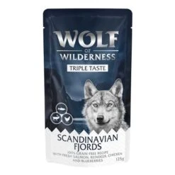 Wolf Of Wilderness Triple Taste 12 X 125 G -Mascota Tienda wow nafu taste of 125g pouch scandinavian 1000x1000 4