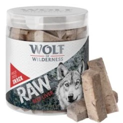 Pack Ahorro 4 X Wolf Of Wilderness RAW Snacks Liofilizados Premium -Mascota Tienda wow raw snacks beef 1000x1000 9