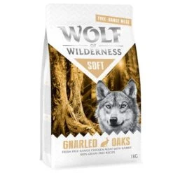 Wolf Of Wilderness Soft Gnarled Oaks Pollo De Corral Y Conejo -Mascota Tienda wow soft gnarledoaks frontright 1kg 1000x1000 1 0