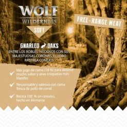 Wolf Of Wilderness Soft Gnarled Oaks Pollo De Corral Y Conejo -Mascota Tienda wow softstrong board benefits gnarledoaks 1000x1000 es 0