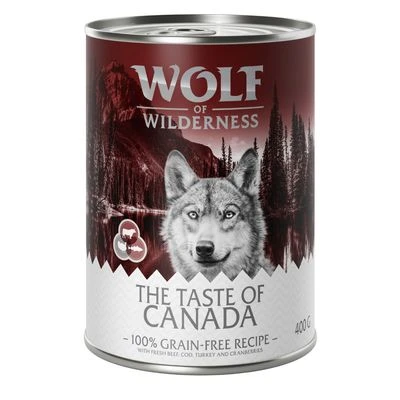 Pack Ahorro Wolf Of Wilderness The Taste Of 12 X 400 G 4 Pack Ahorro Wolf Of Wilderness The Taste Of 12 X 400 G - Imagen 2