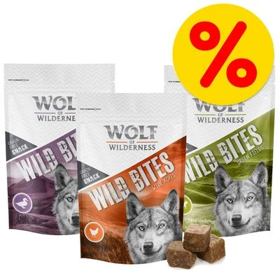 Wolf Of Wilderness Wild Bites - Pack De Prueba 4 X 180 G 4 Wolf Of Wilderness Wild Bites - Pack De Prueba 4 X 180 G - Imagen 2