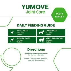 YuMOVE Cuidado Articular Para Perros Adultos -Mascota Tienda yumove joint care adult 300 9 6